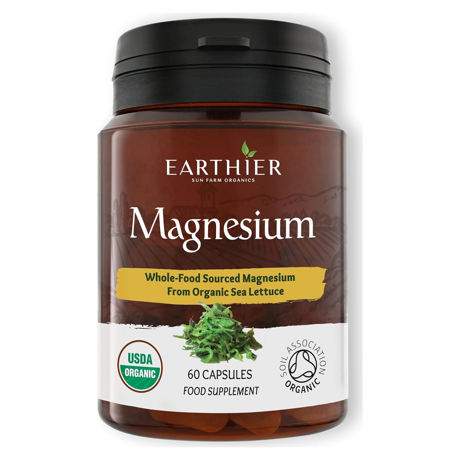 Cápsulas Veganas de Magnesio Orgánico Vitalize 150mg