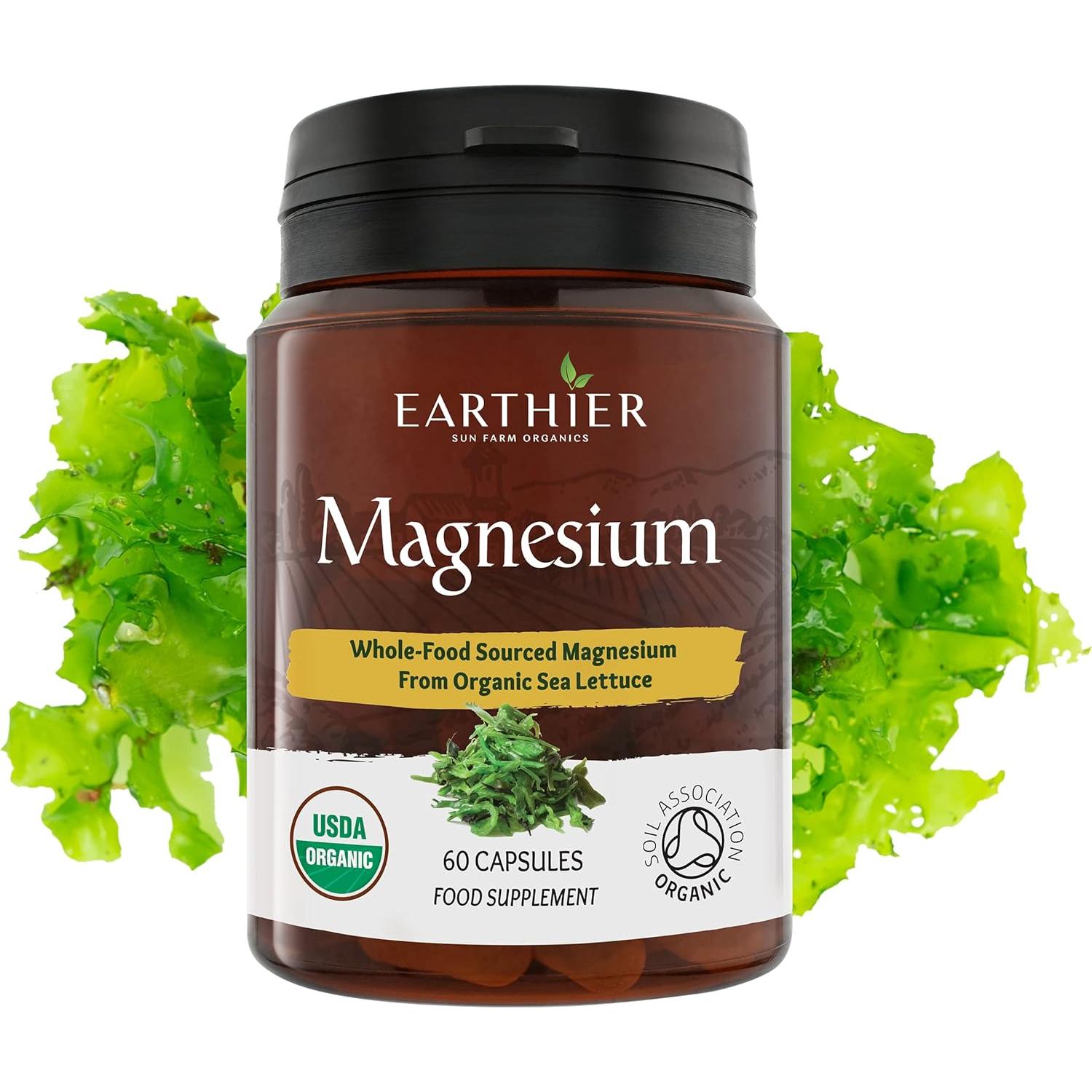 Cápsulas Veganas de Magnesio Orgánico Vitalize 150mg
