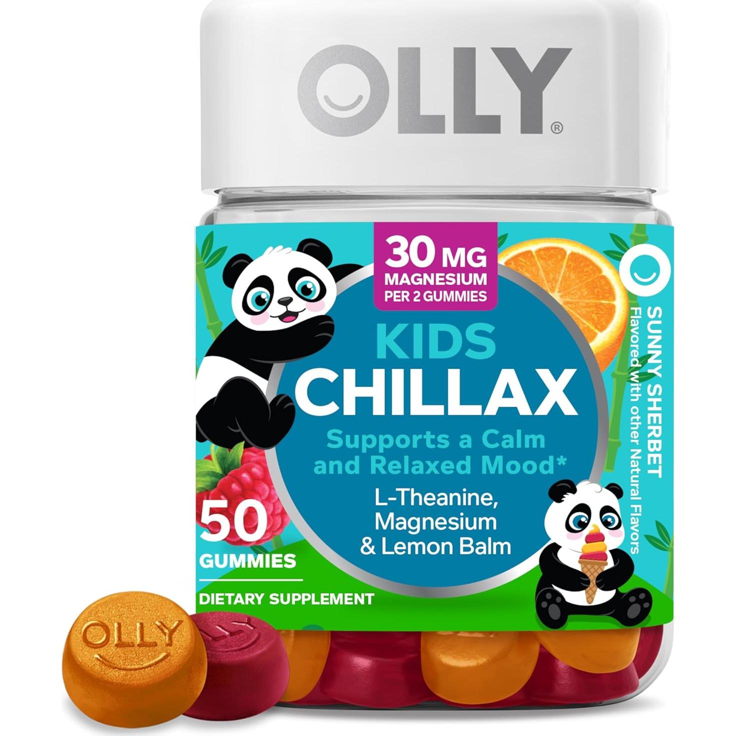 Gominolas de Magnesio Garden of Life y OLLY Kids - 110 Unidades