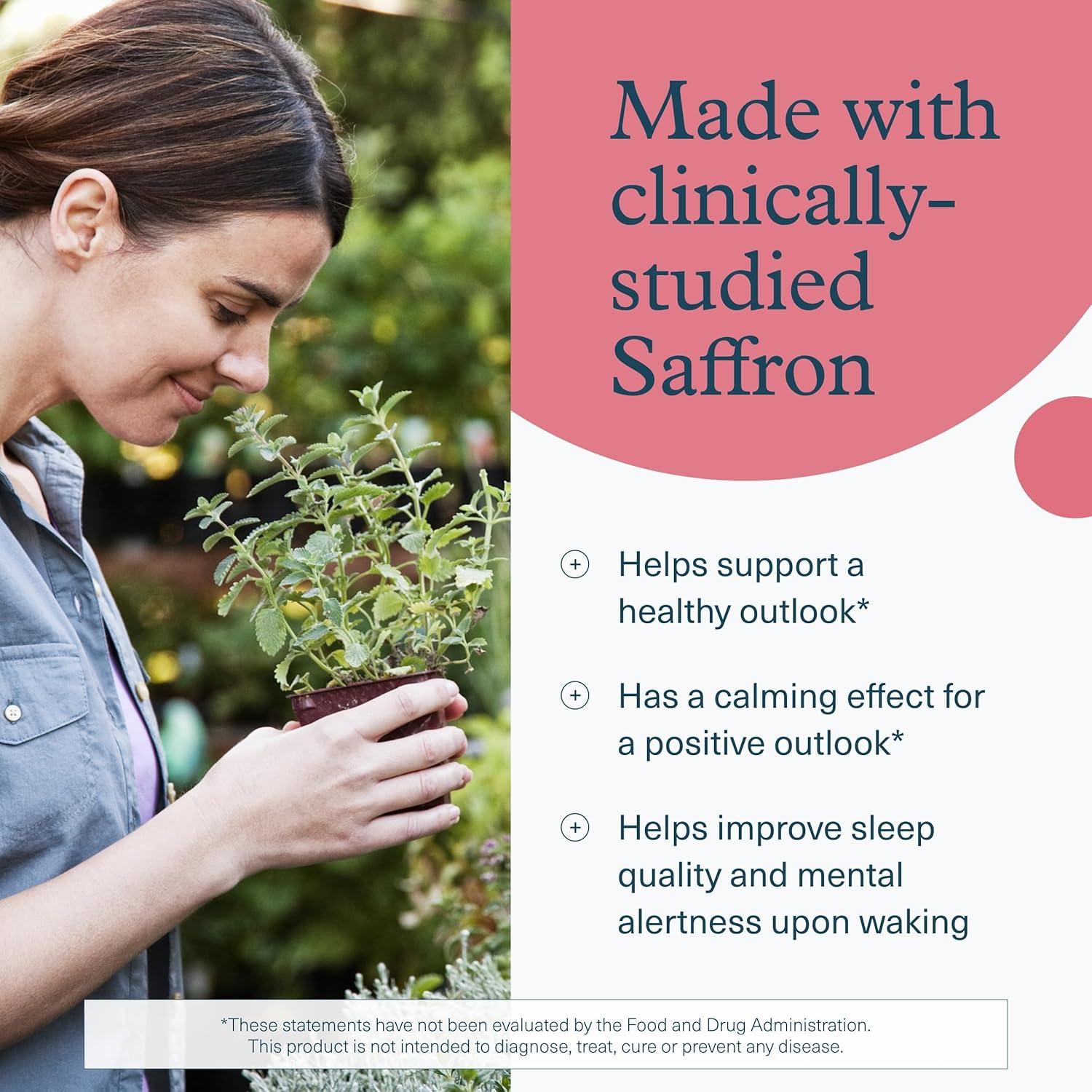 Suplemento Energético Vegano Youtheory Azafrán 60 Cápsulas