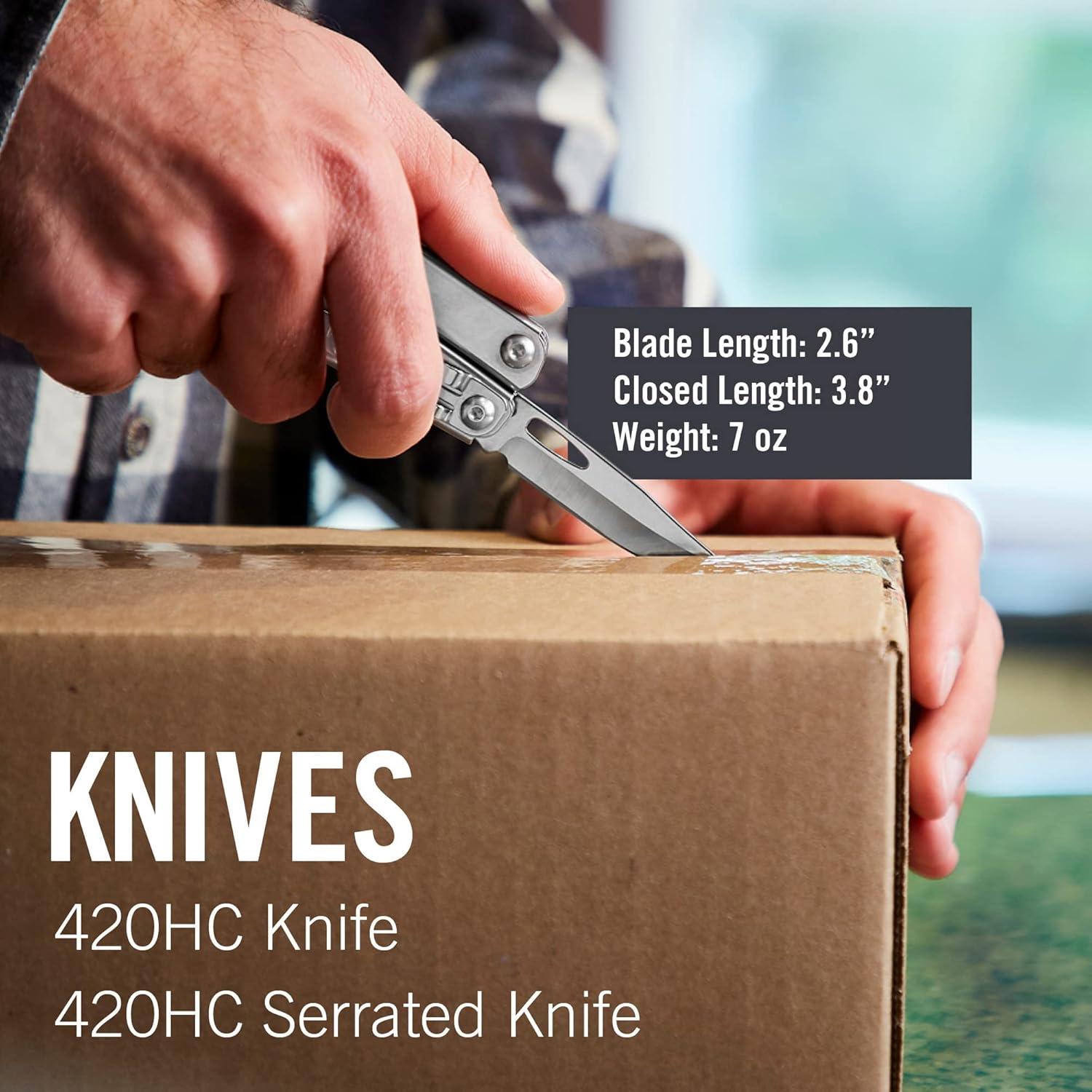 Multiherramienta LEATHERMAN Sidekick 14 en 1 Acero Inoxidable