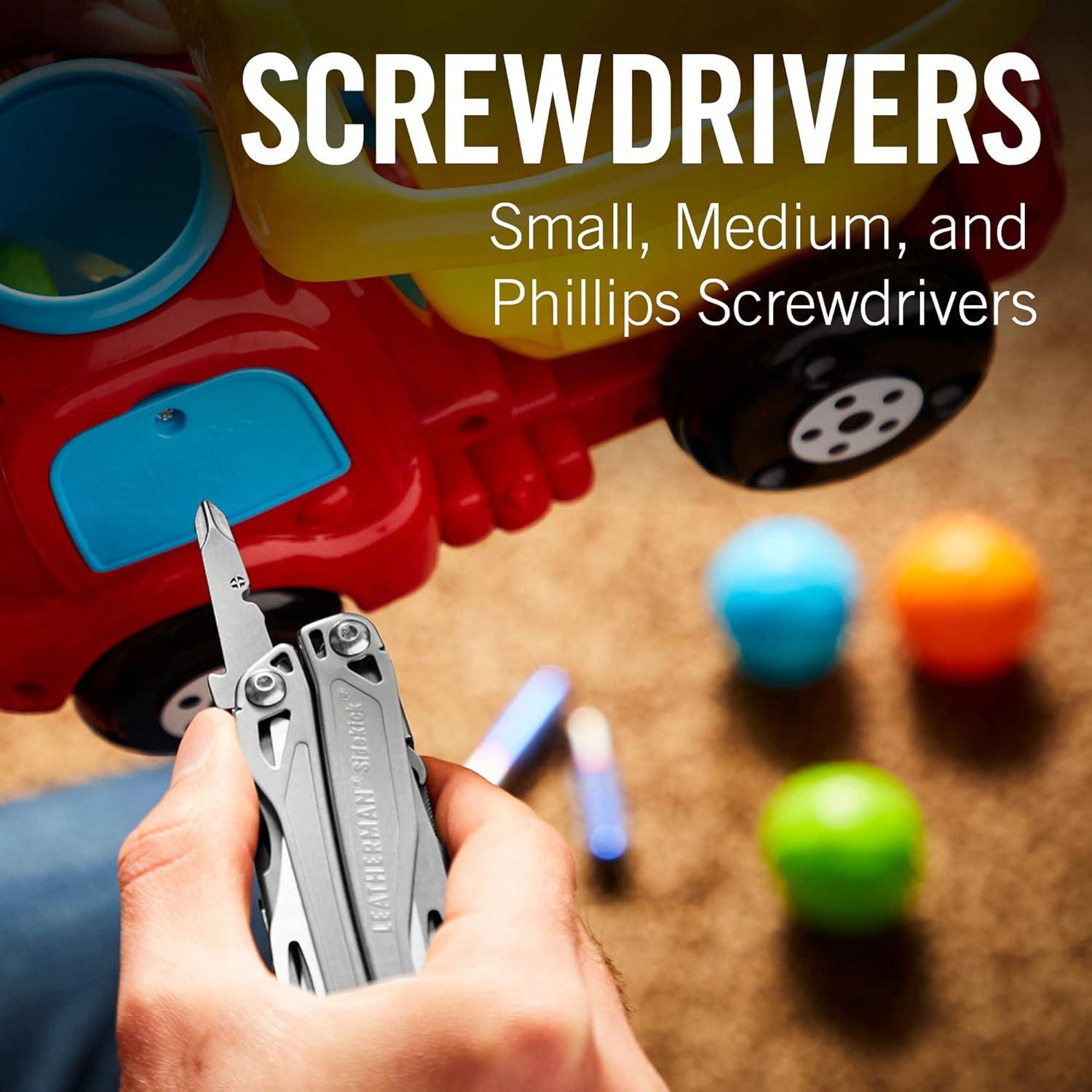 Multiherramienta LEATHERMAN Sidekick 14 en 1 Acero Inoxidable