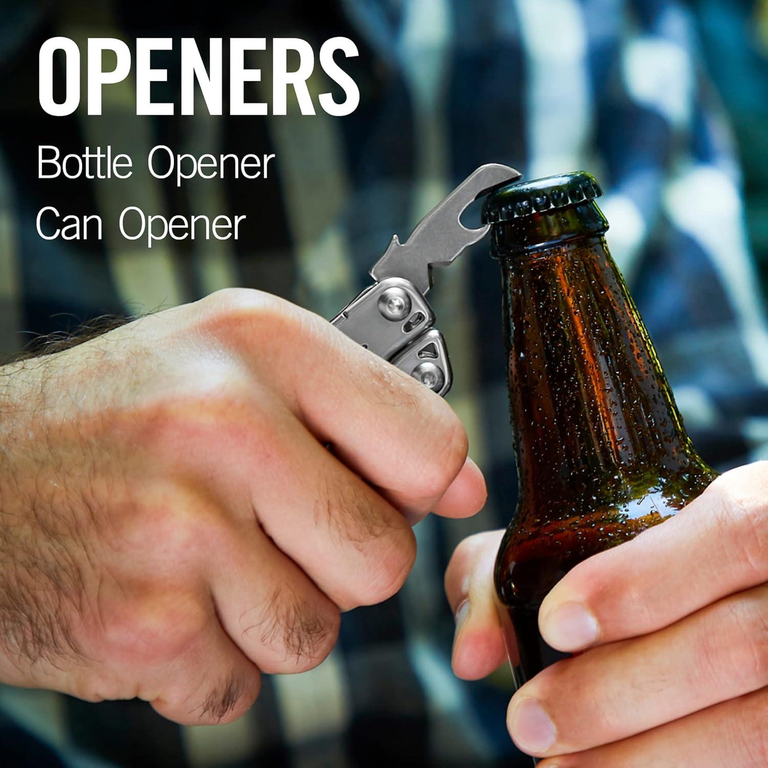 Multiherramienta LEATHERMAN Sidekick 14 en 1 Acero Inoxidable