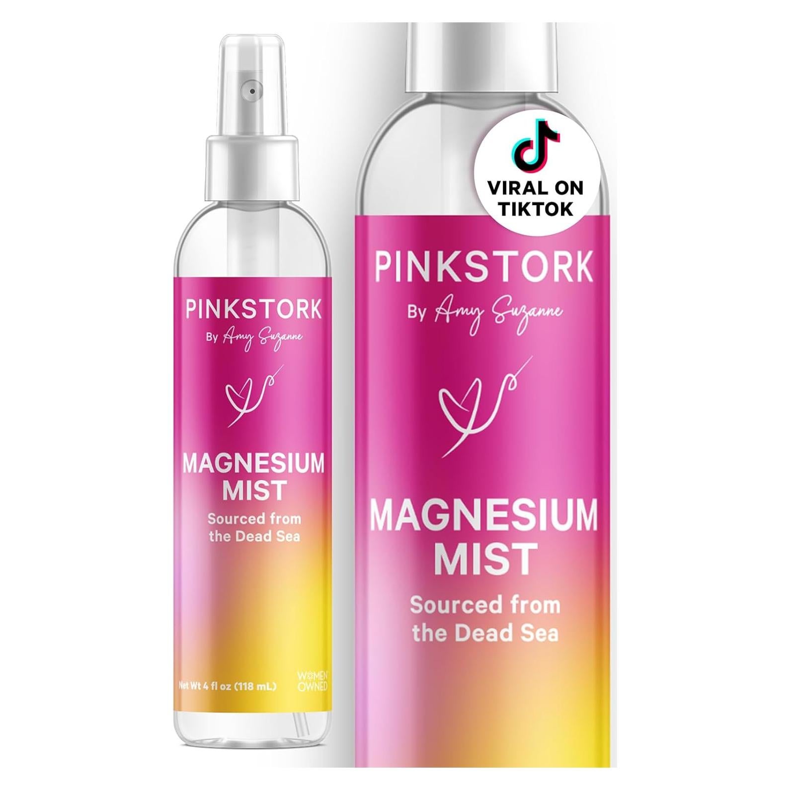 Rocío de Magnesio Pink Stork 200 mg - Calma y Sueño 173.6 g