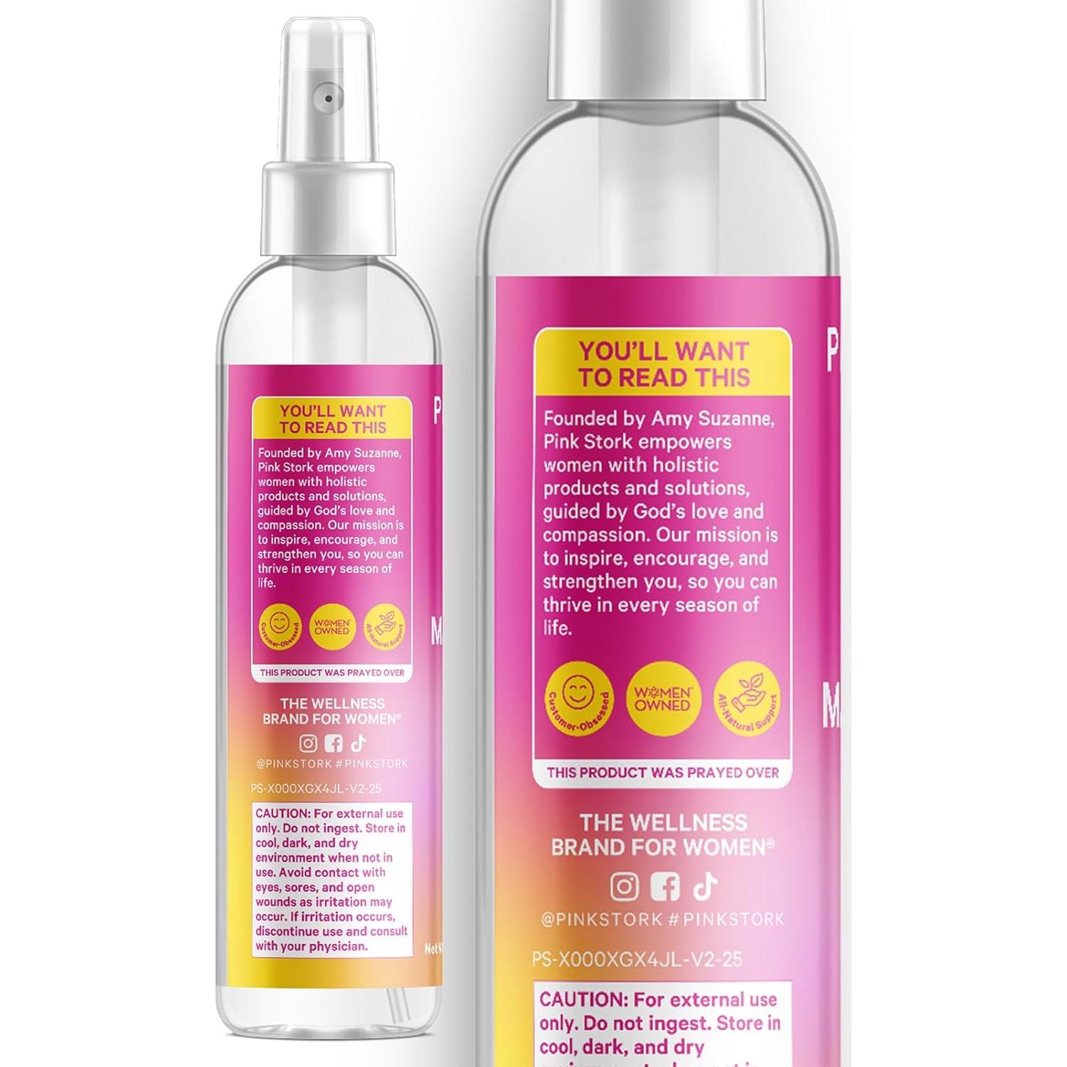 Rocío de Magnesio Pink Stork 200 mg - Calma y Sueño 173.6 g