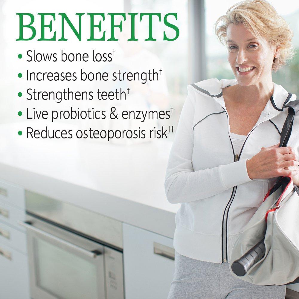 Suplemento de Calcio Crudo Jardín de Vida 60 Cápsulas