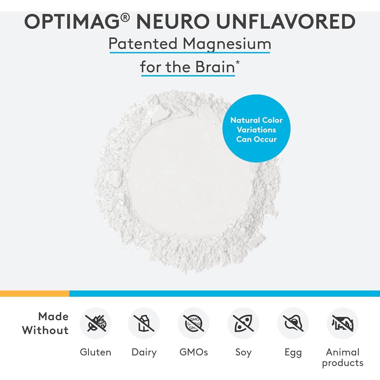 Polvo de Magnesio Quelado Xymogen OptiMag Neuro 60 Porciones