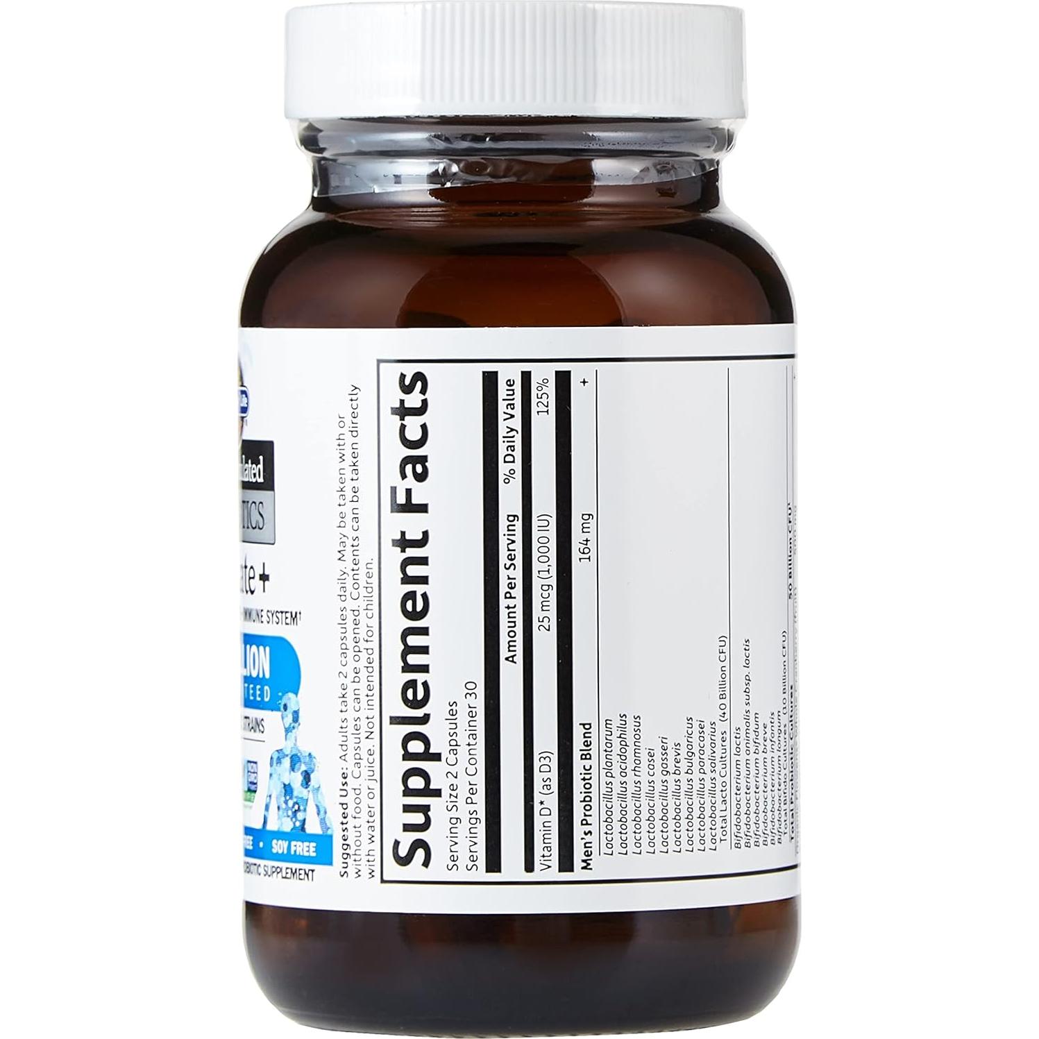 Suplemento Probiotico Próstata+ Jardín de la Vida 60 Cápsulas