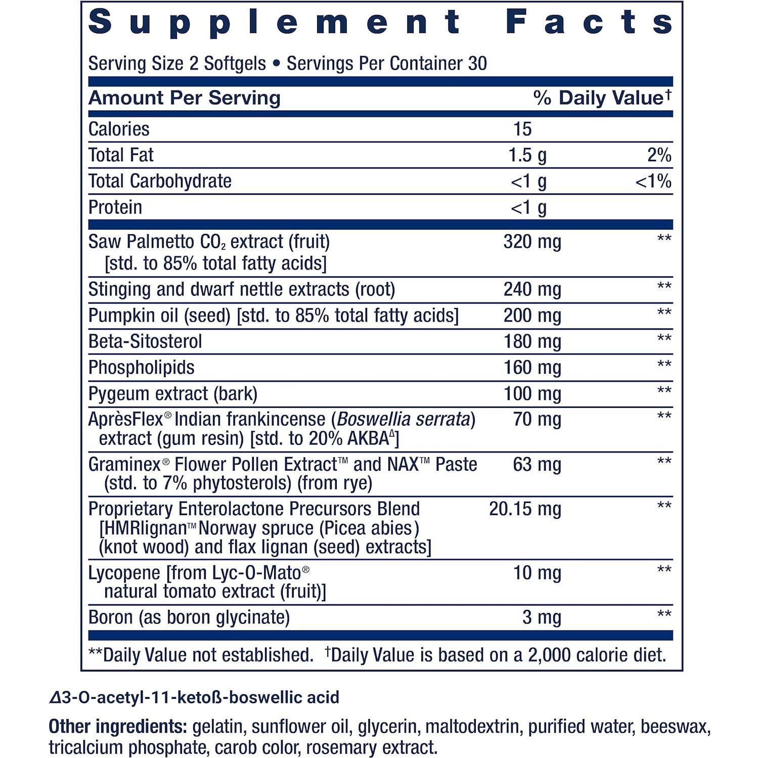 Fórmula Ultra de Próstata Life Extension + Cápsulas de Magnesio 500 mg
