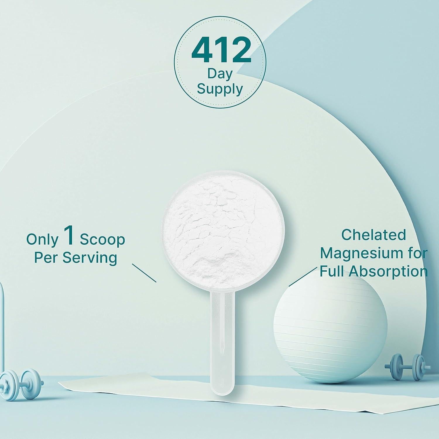 Suplemento Deal Citrato de Magnesio 500mg 1.36kg Sin Sabor