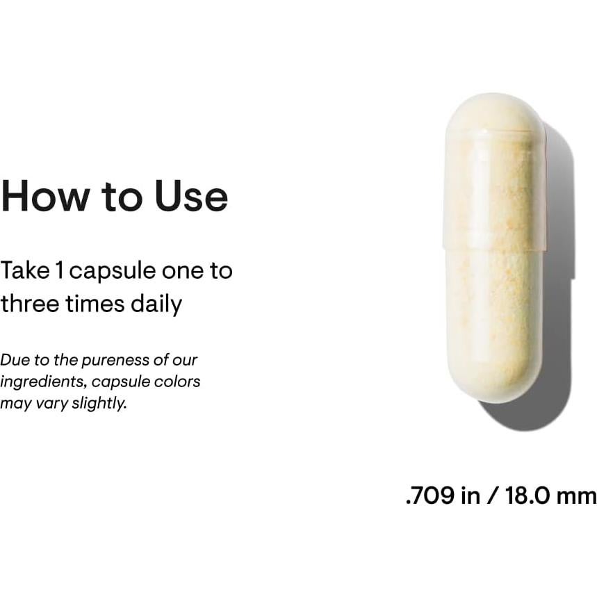 Suplemento Corte Adrenal Thorne - 60 Cápsulas para Estrés y Fatiga