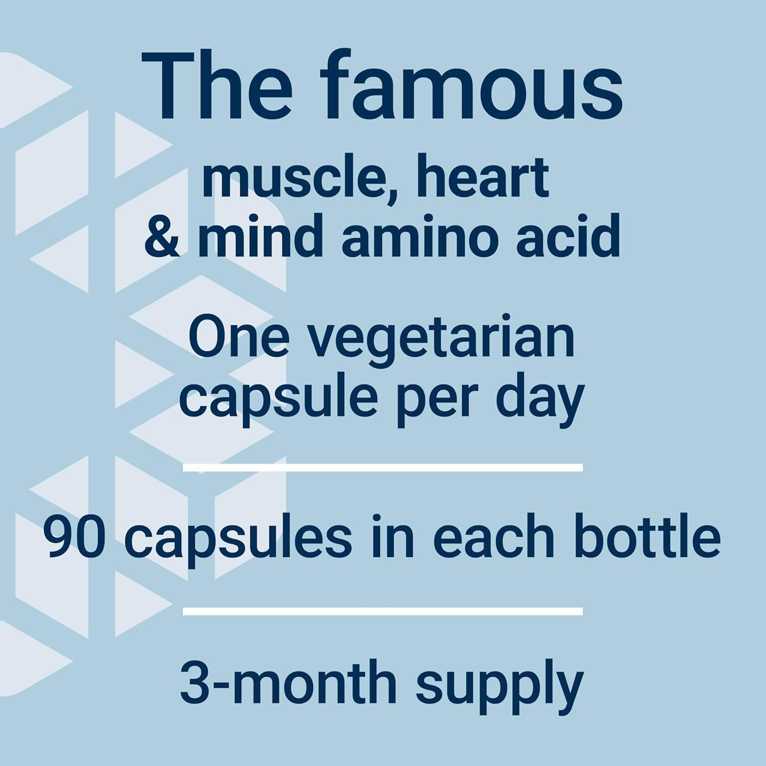 Suplemento de Taurina Life Extension 1000 mg 90 Cápsulas
