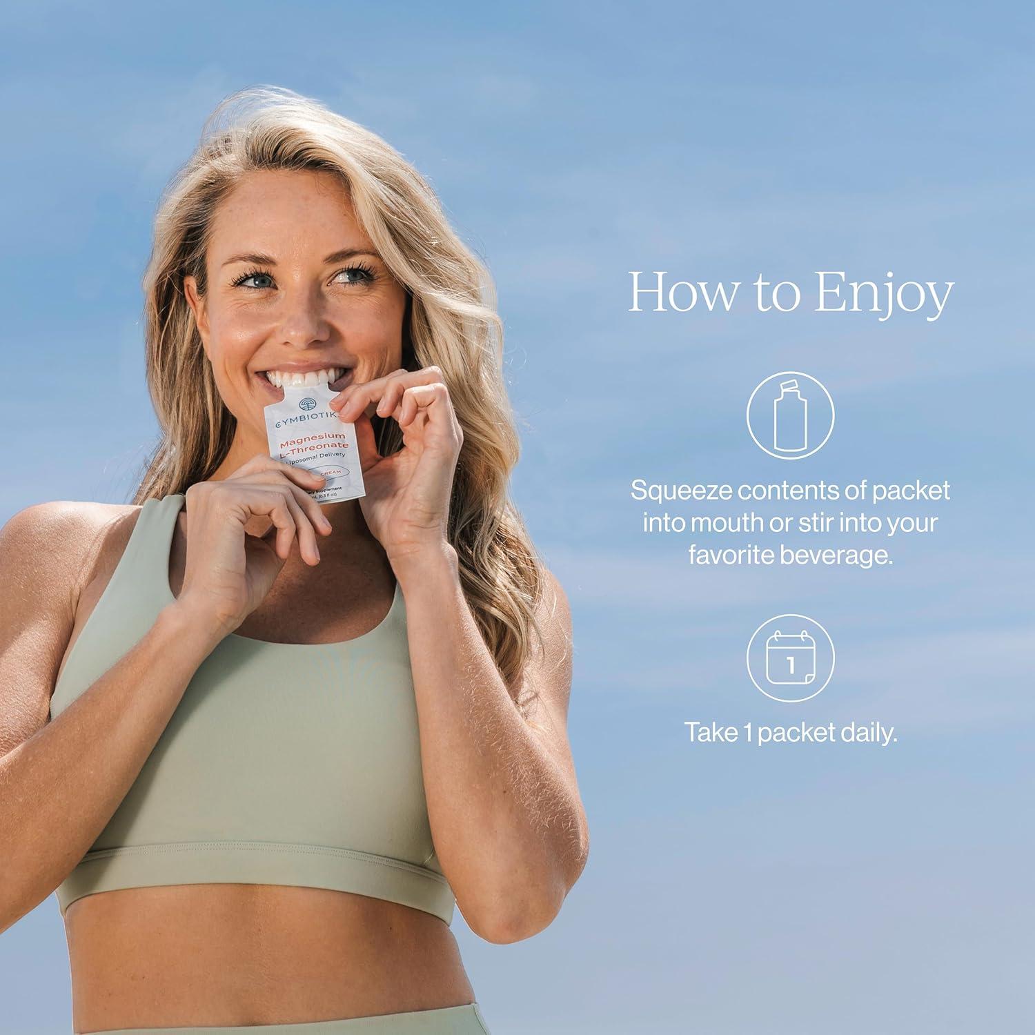 Suplemento de Magnesio L-Treonato Cymbiotika 60ml - Salud Cerebral