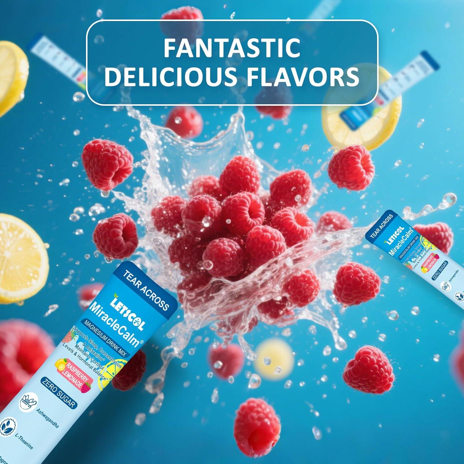 Mezcla en Polvo MiracleCalm 89.4g - Suplemento de Magnesio y Calcio