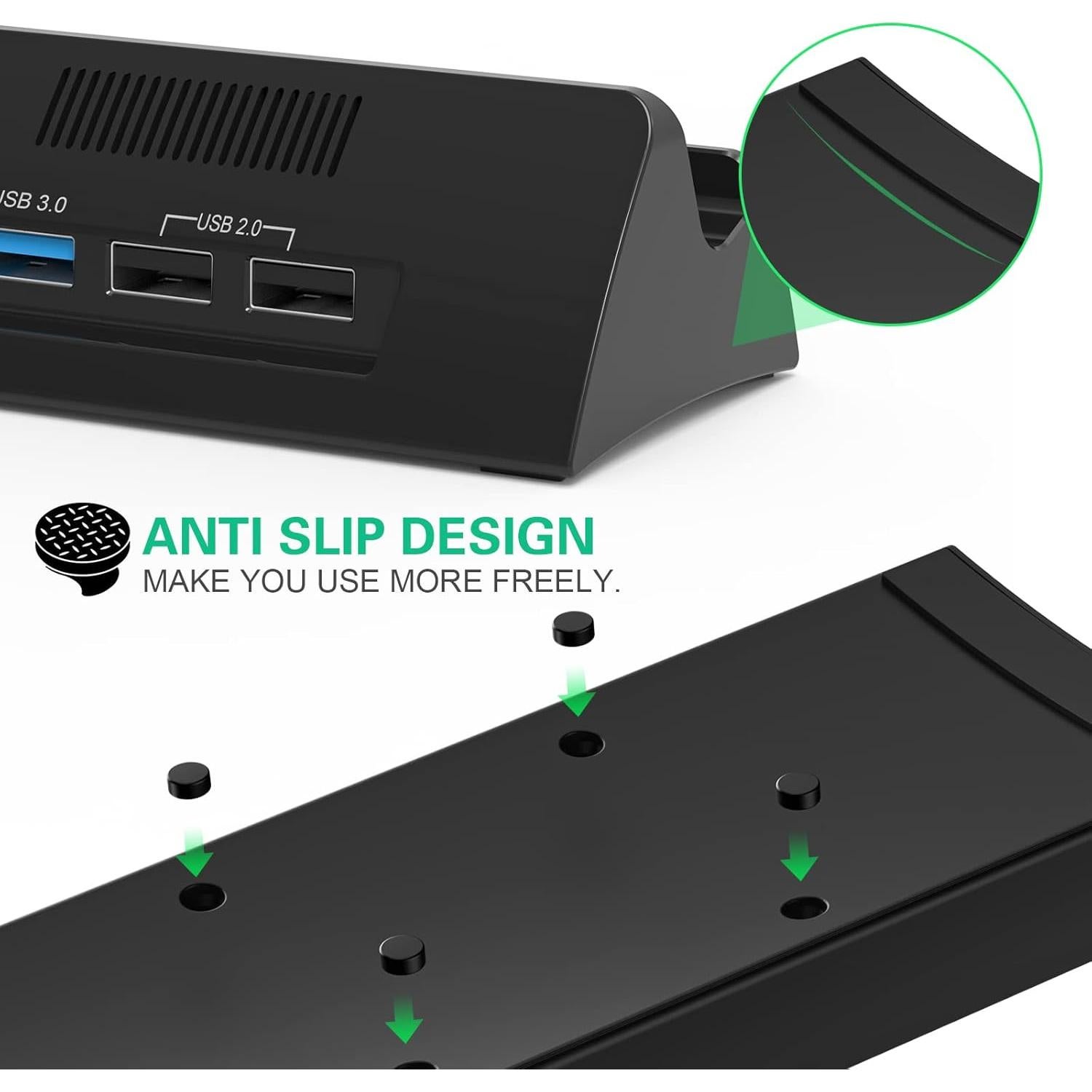 Estación de Acoplamiento RuntoGOL para Switch 4K HDMI