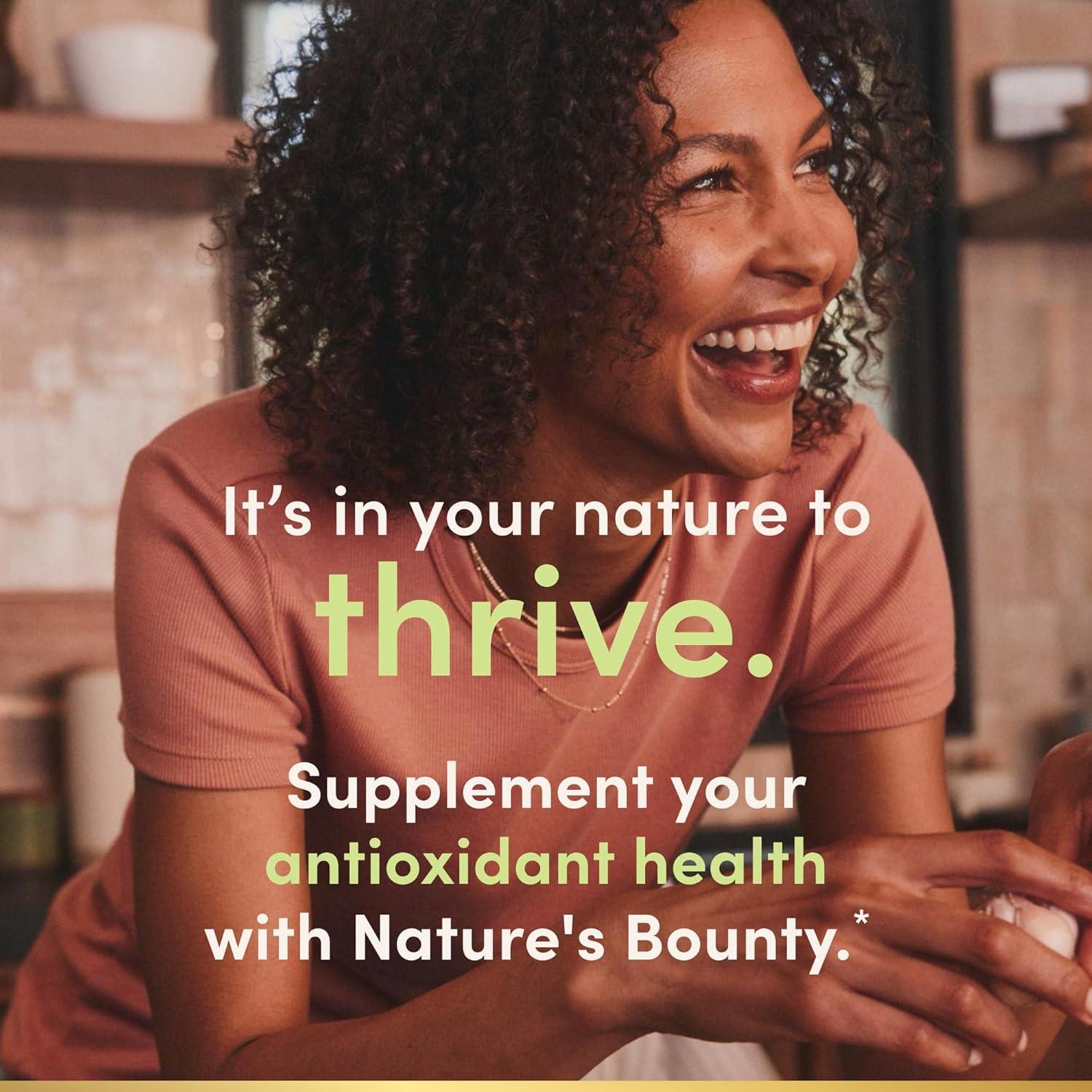 Extracto de Cúrcuma Nature's Bounty 1000mg con Pimienta Negra 60 Cápsulas