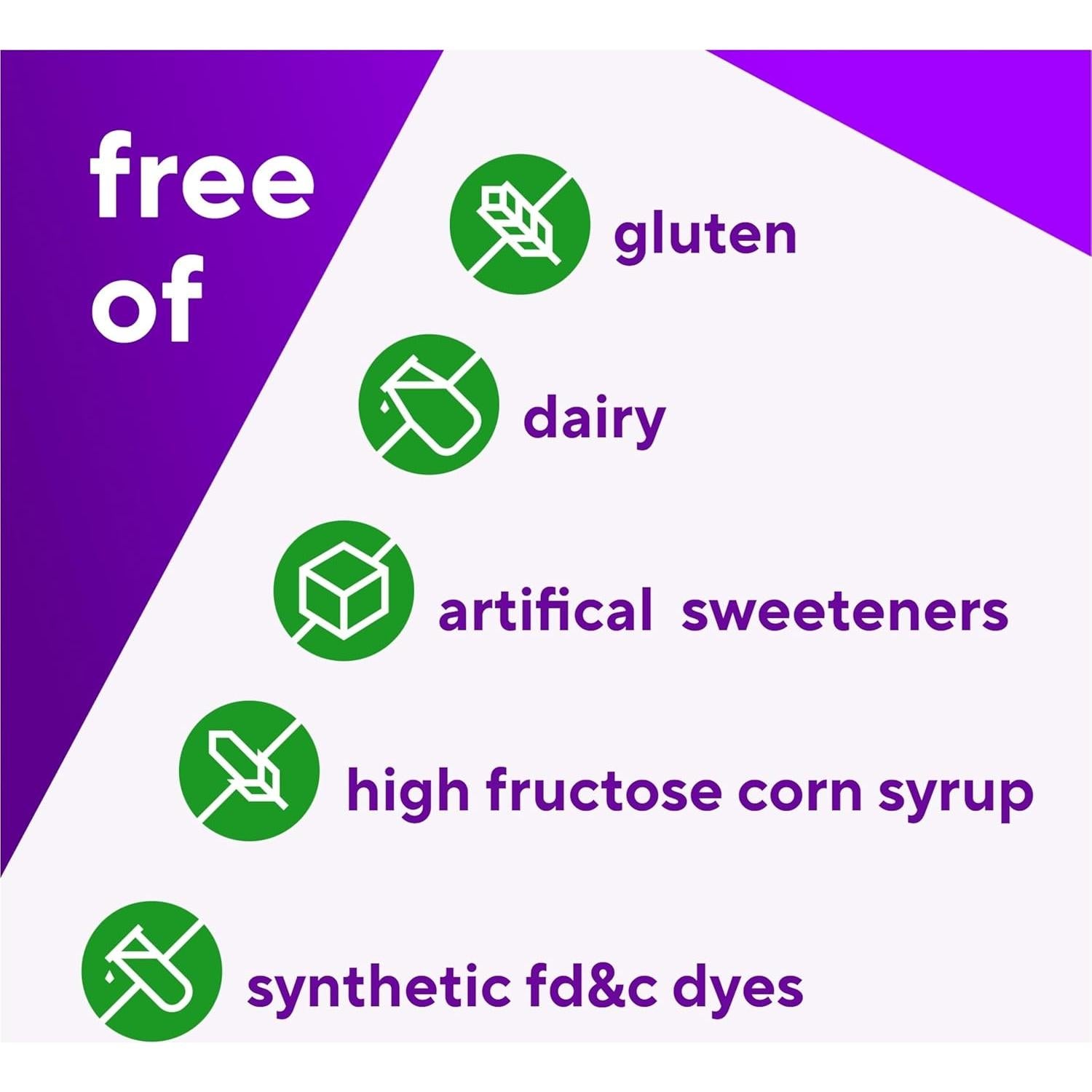 Vitafusion Gomitas de Biotina Extra 5000 mcg Sabor Baya 100 Unidades