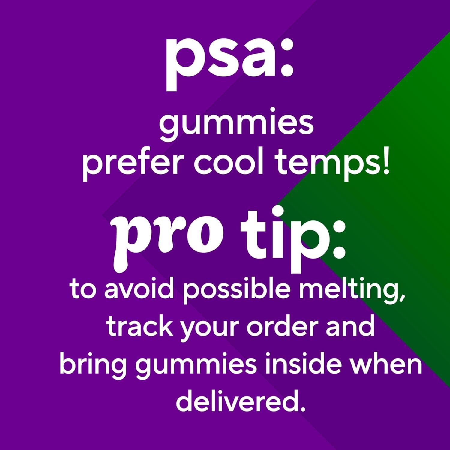 Vitafusion Gomitas de Biotina Extra 5000 mcg Sabor Baya 100 Unidades