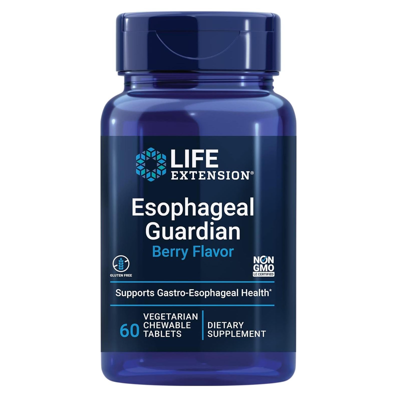Suplemento Digestivo Life Extension Esophageal Guardian 60 tabletas