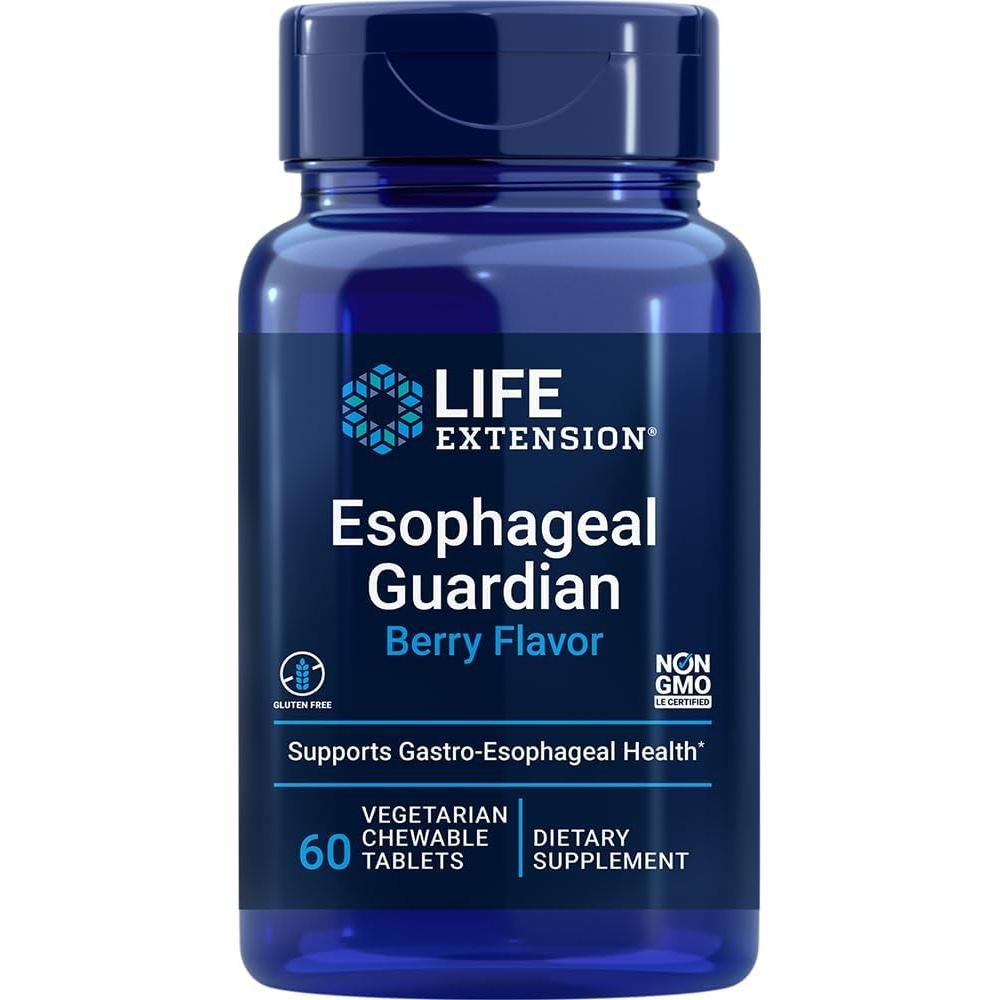 Suplemento Digestivo Life Extension Esophageal Guardian 60 tabletas