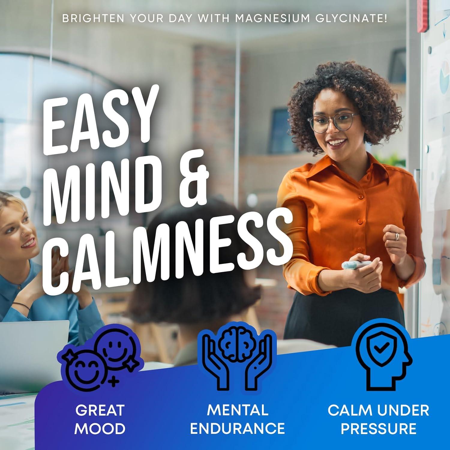 Glicinato de Magnesio 500mg JOYLI - 200 Cápsulas Veganas