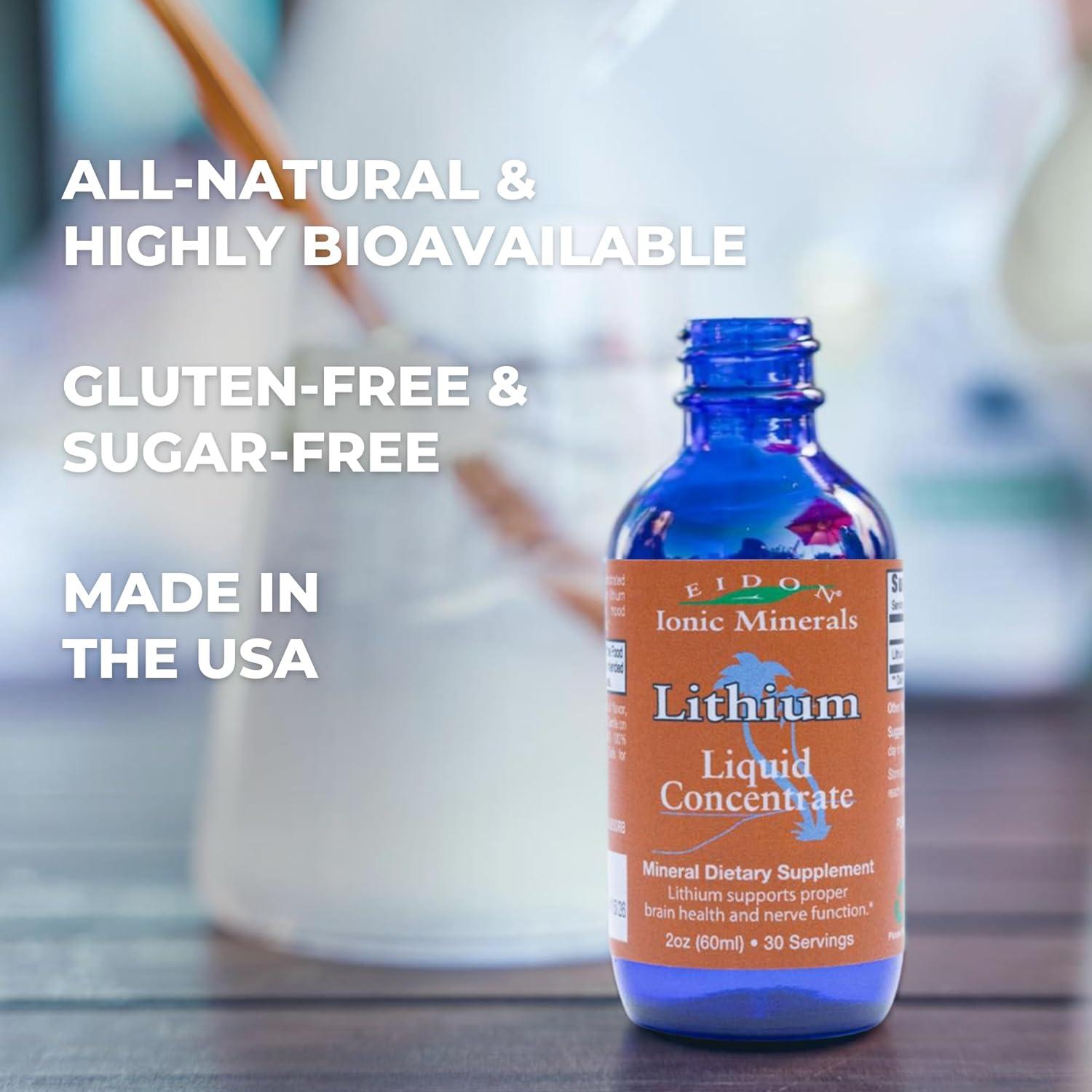 Suplemento Líquido de Litio Eidon 60 ml - Apoyo Cognitivo
