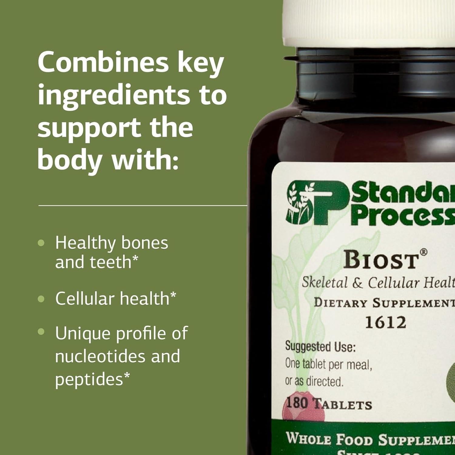 Suplemento Dental y Óseo Standard Process 180 Tabletas