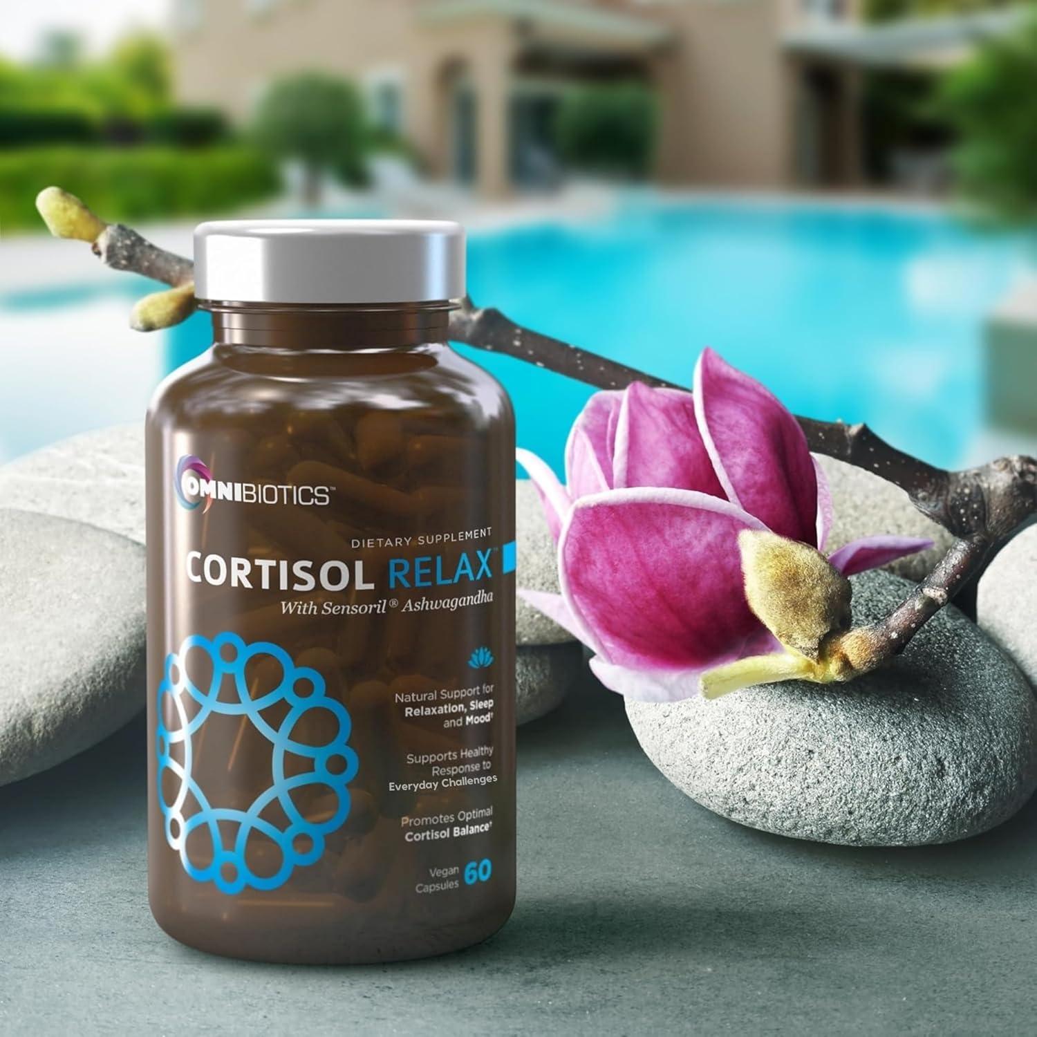 Suplemento de Cortisol OmniBiotics 60 Cápsulas Veganas - Relajación