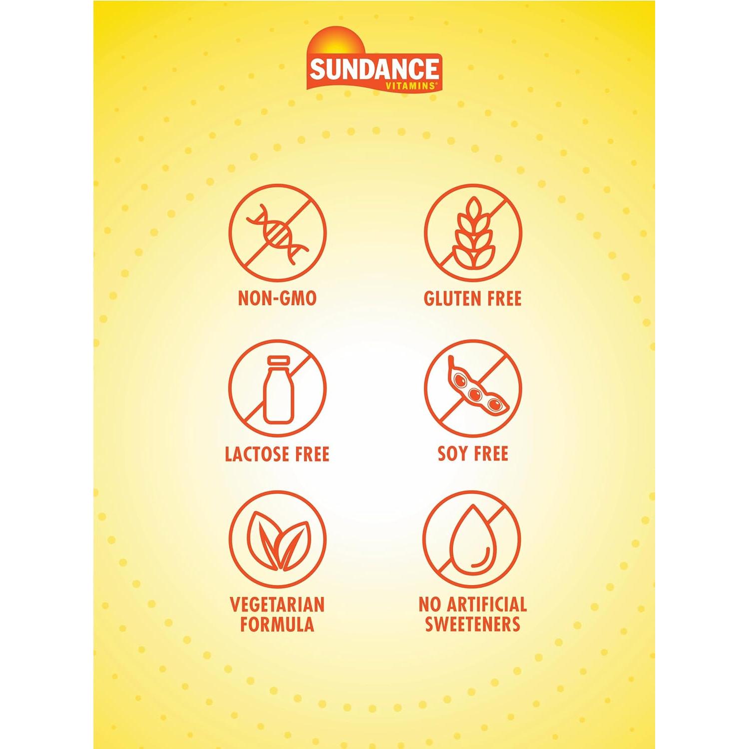 Suplemento de Magnesio Sundance 500mg Óxido 100 Tabletas Vegetariano