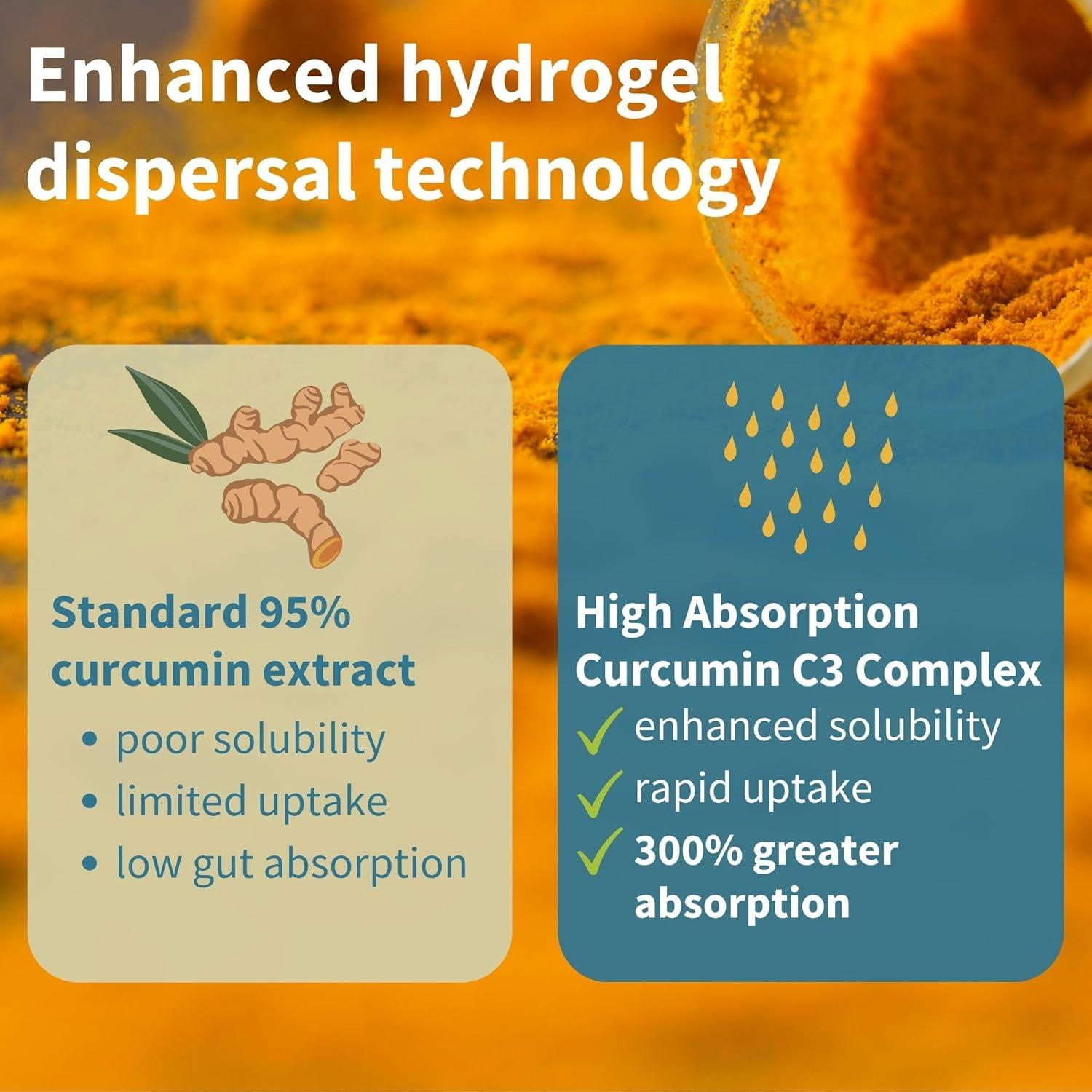 Suplemento de Curcumina Avanzada Igennus 90 Cápsulas 300% Absorción