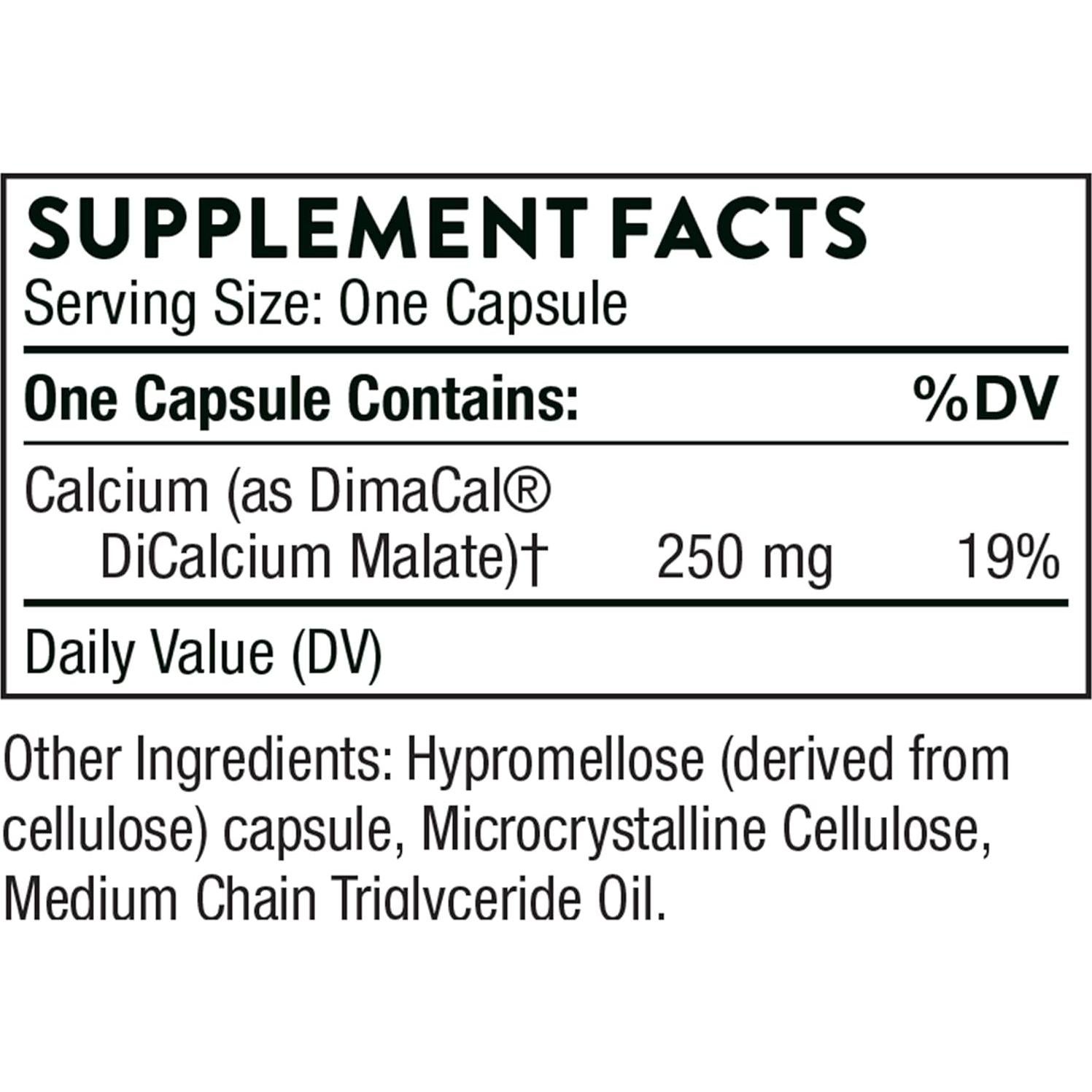 Suplemento de Salud Ósea Thorne - Cálcio y Magnesio 90 Porciones