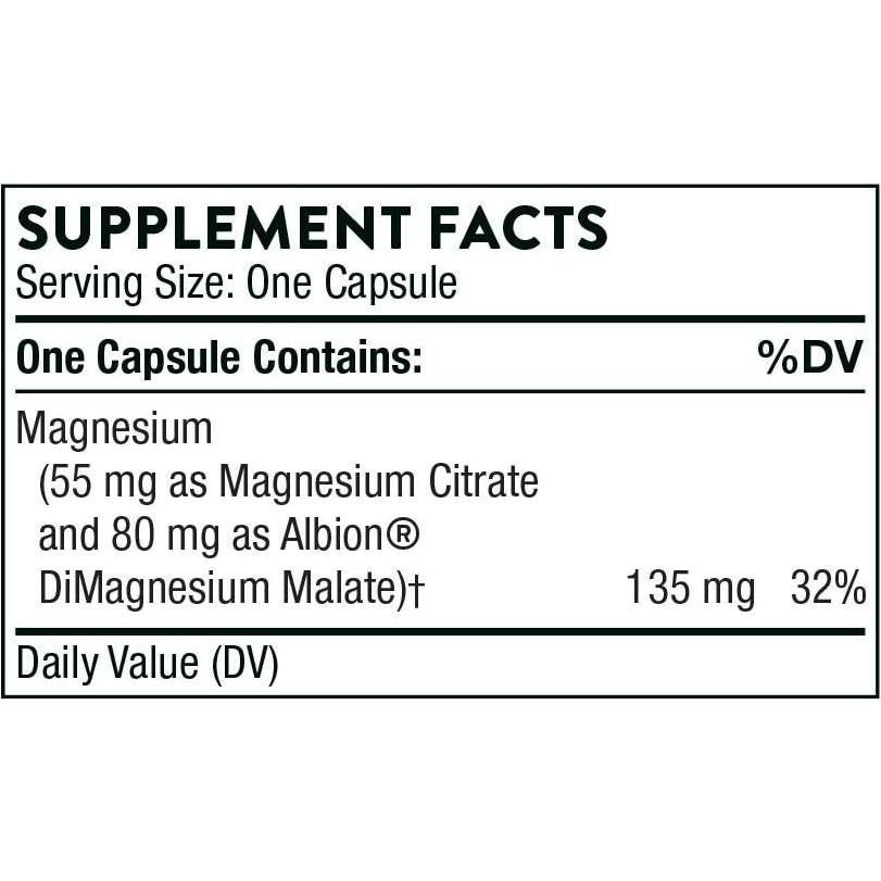 Suplemento de Salud Ósea Thorne - Cálcio y Magnesio 90 Porciones
