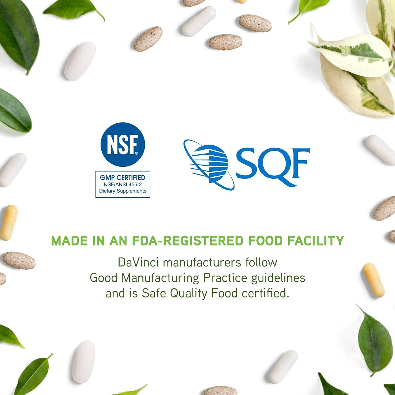 Suplemento de Magnesio Quelado DaVinci Tri-Mag 300 - 120 Cápsulas