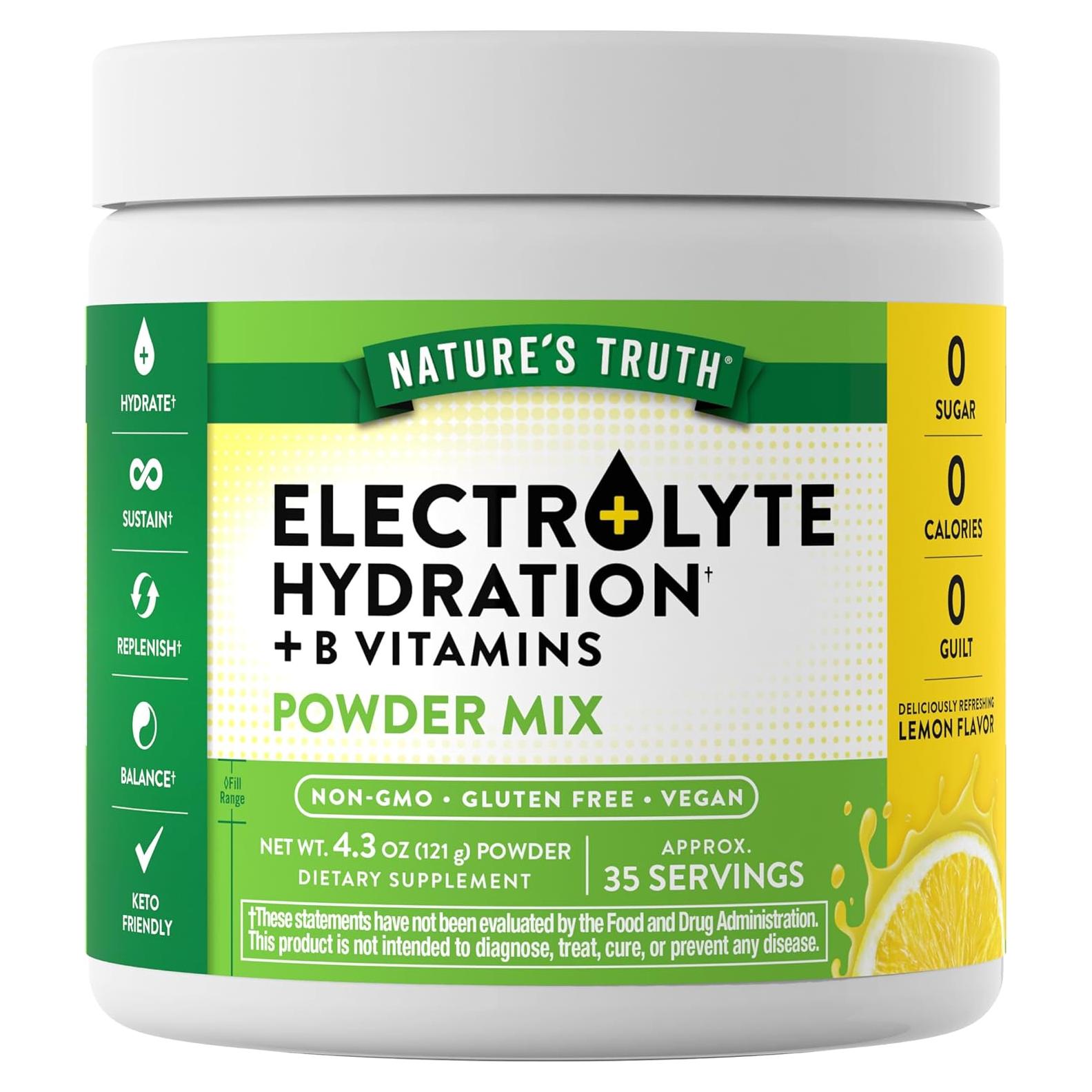 Polvo de Electrolitos Vegano La Verdad de la Naturaleza 156g