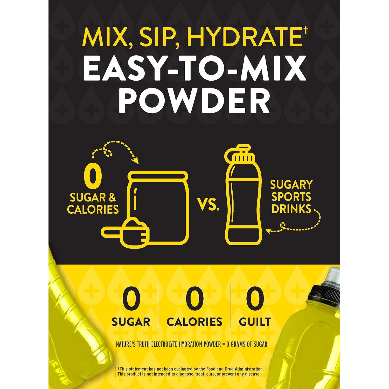 Polvo de Electrolitos Vegano La Verdad de la Naturaleza 156g