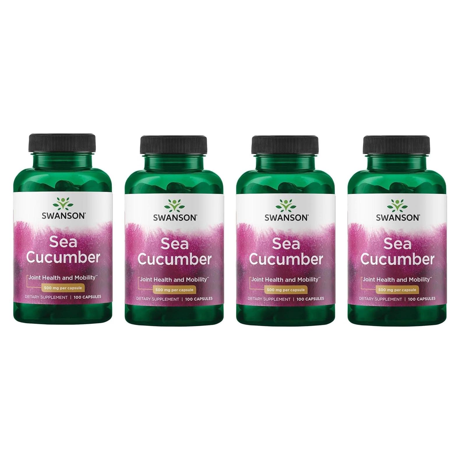 Suplemento de Pepino de Mar Swanson - 100 Cápsulas 500 mg