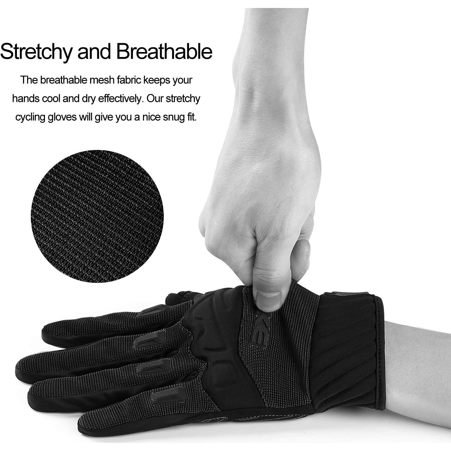 Guantes de Ciclismo INBIKE para Hombre XXL Transpirables