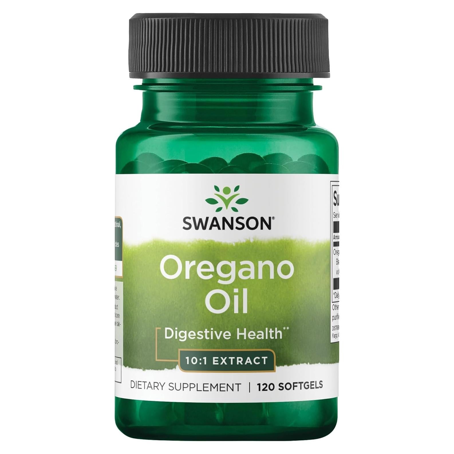 Aceite de Orégano Swanson 150mg - 120 Cápsulas Blandas