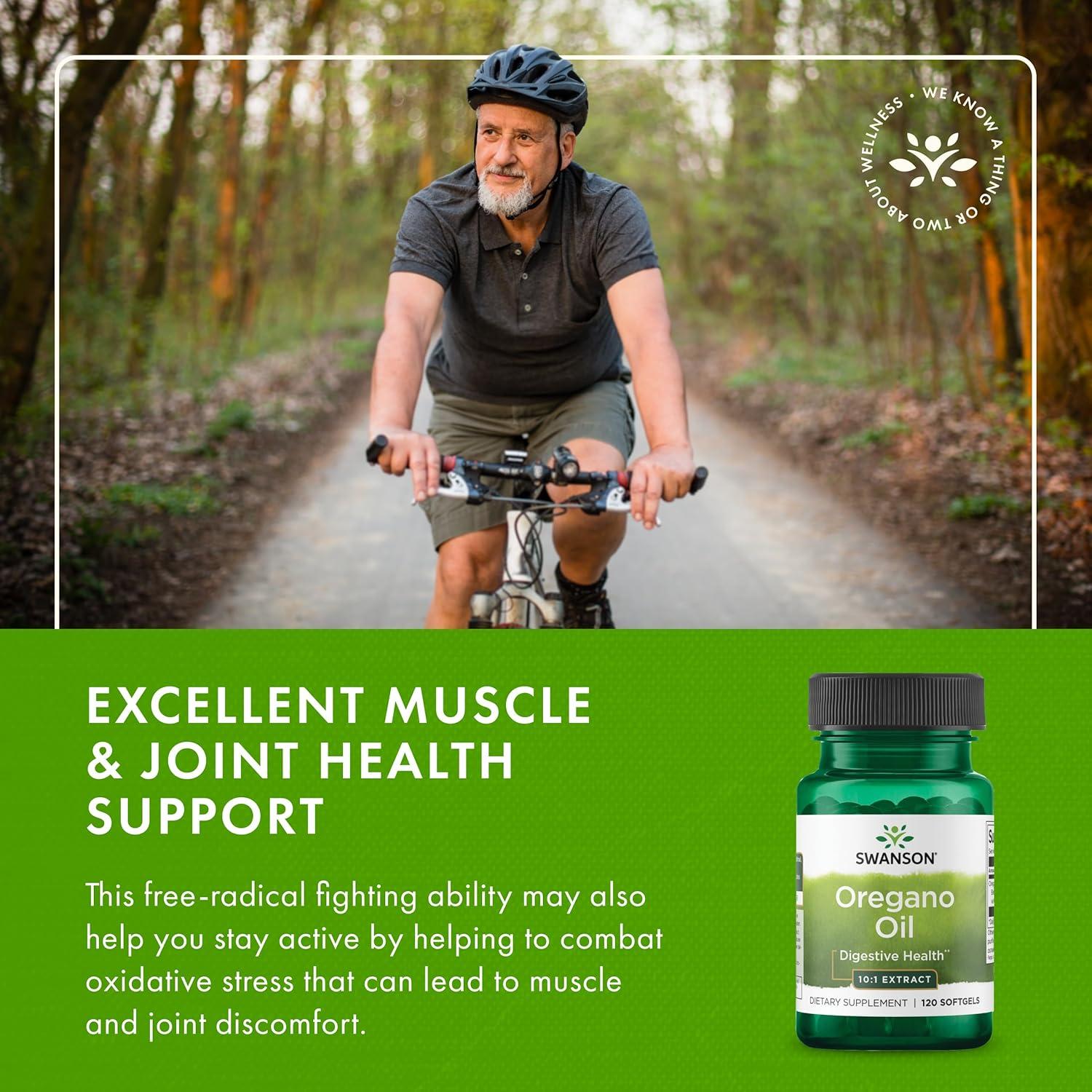 Aceite de Orégano Swanson 150mg - 120 Cápsulas Blandas