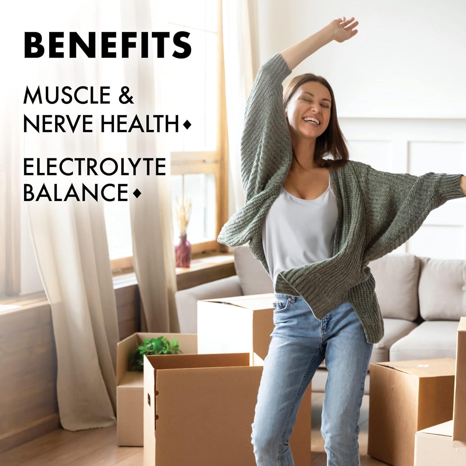 Suplemento Mineral Calcio Magnesio Potasio Bluebonnet 180 Tabletas