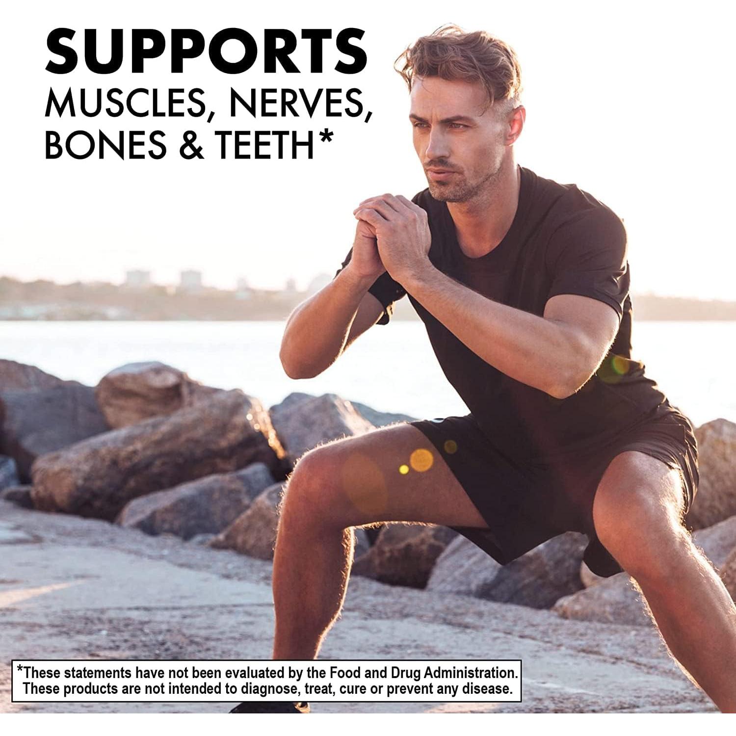 Citrato de Calcio y Magnesio Líquido Bluebonnet 4x480ml