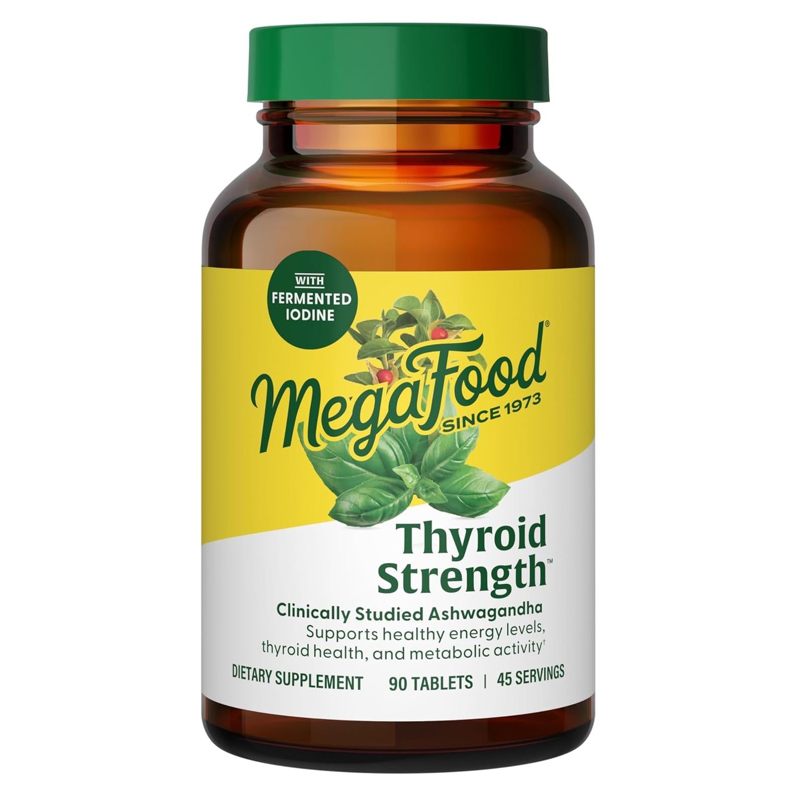 MegaFood Suplemento Tiroides 90 Tabletas Vegetariano