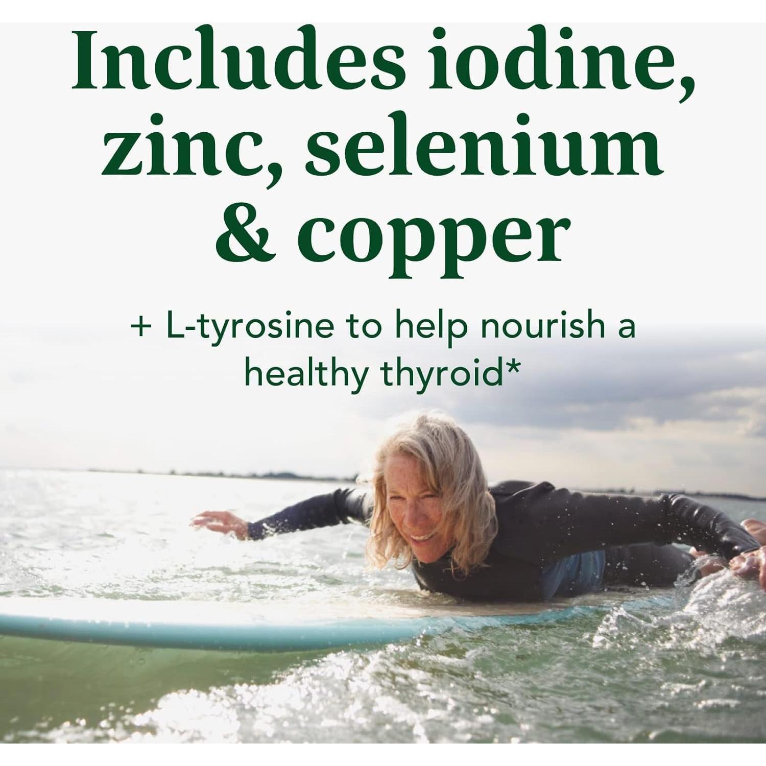 MegaFood Suplemento Tiroides 90 Tabletas Vegetariano