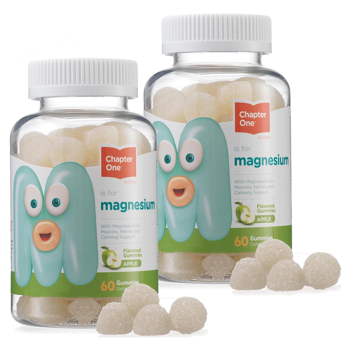 Gominolas de Magnesio Chapter One Zahler Sabor Manzana 100mg