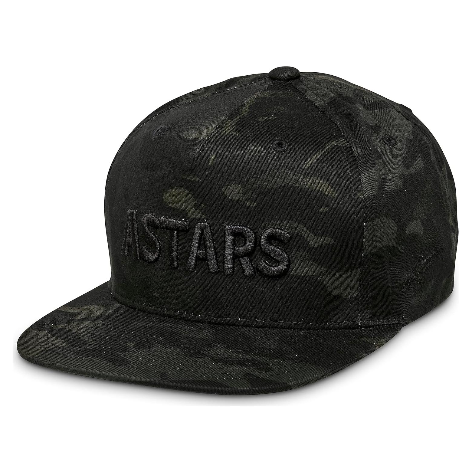 Gorra Deportiva Alpinestars Negra Talla Única Estilo Camuflaje