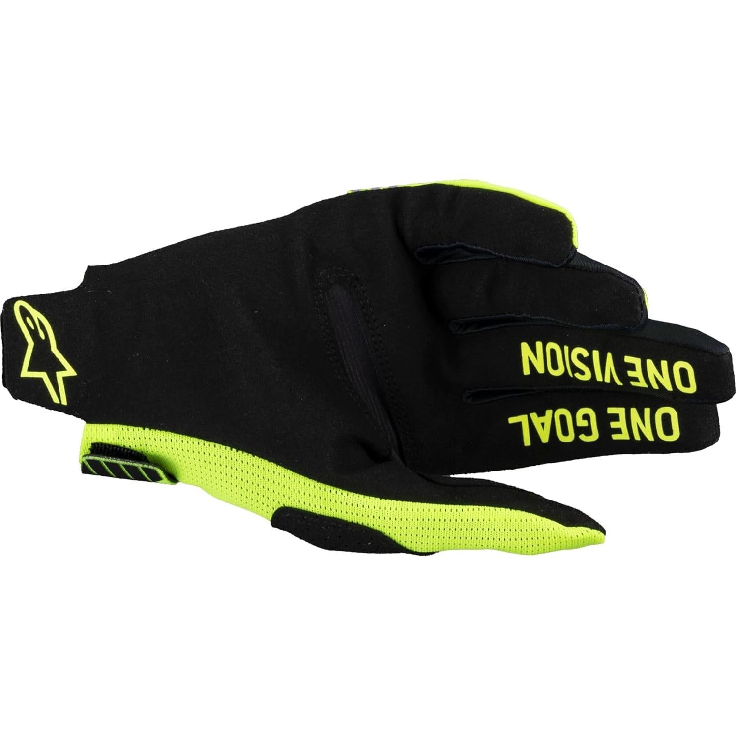 Guantes Radar Pro Alpinestars Amarillo Fluo T. Pequeño