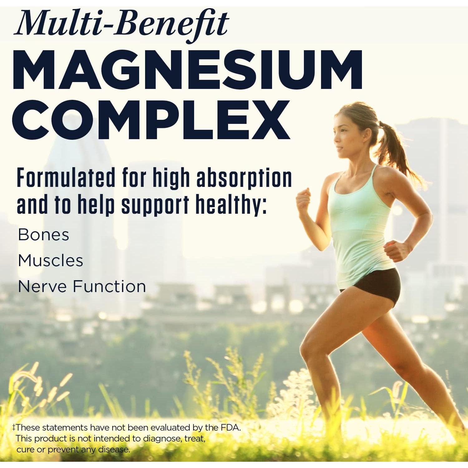 KAL Complejo de Magnesio 500 mg Liberación Sostenida 100 Tabletas