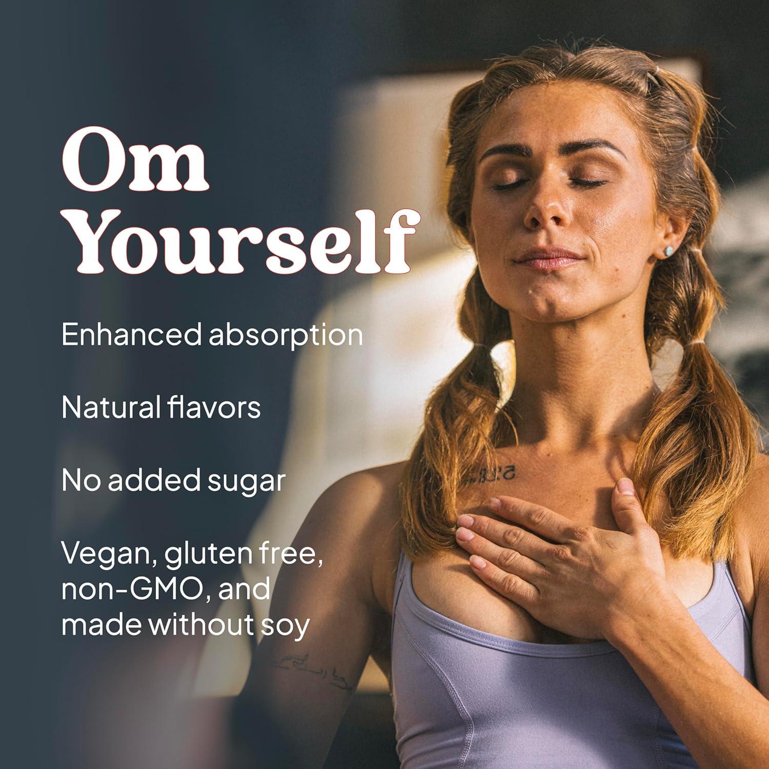 KAL Polvo de Magnesio Calmante Cereza - 255 g, Vegano, Sin Gluten