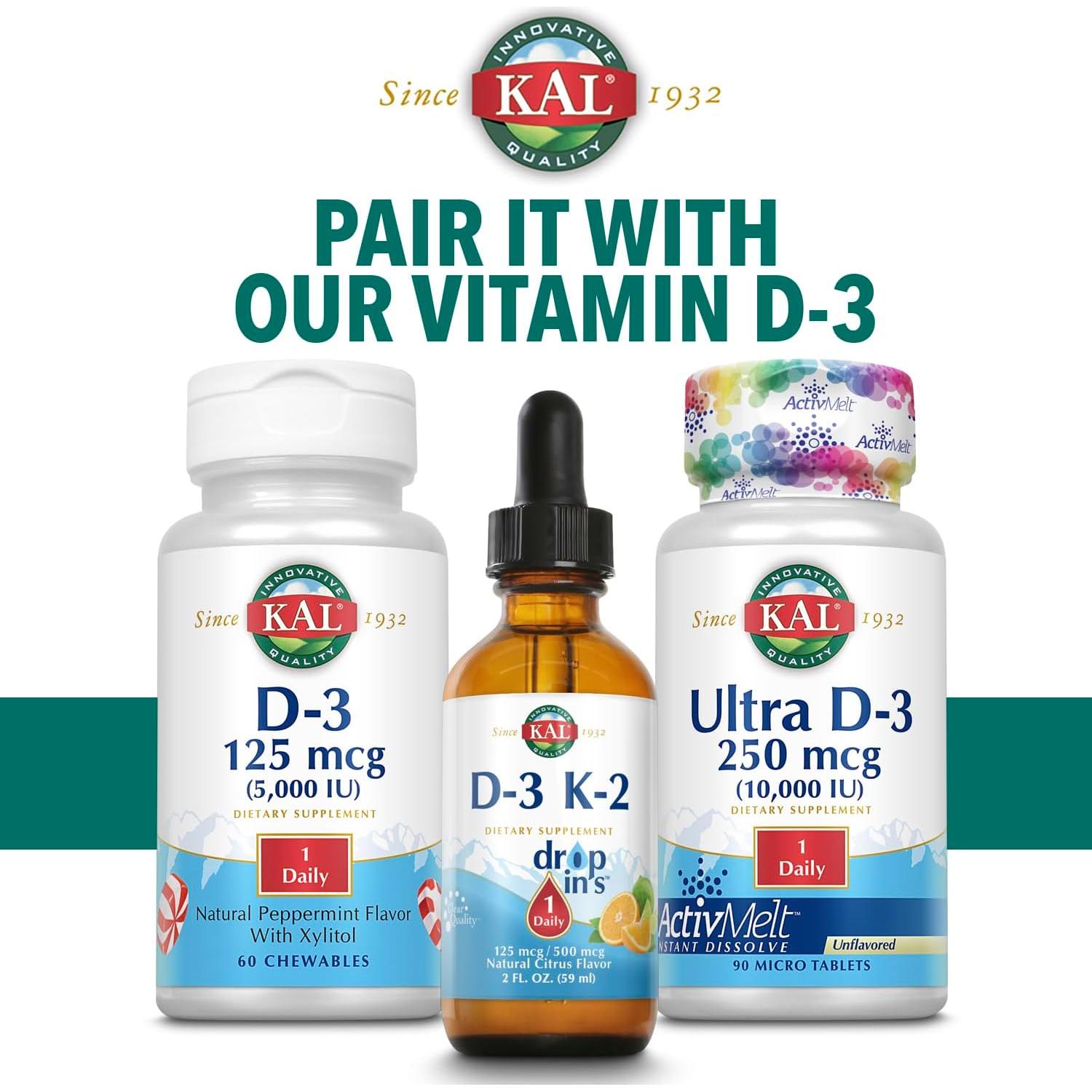 Polvo de Dolomita KAL 453g - Suplemento de Calcio y Magnesio