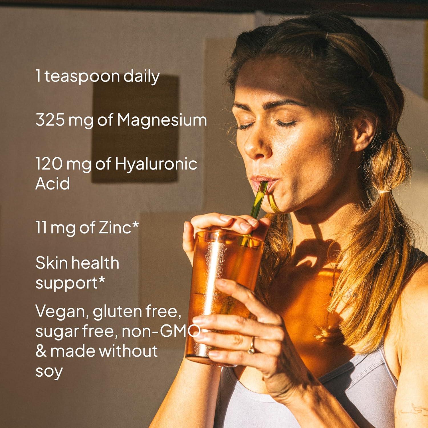 KAL Polvo de Magnesio Radiante 207g - Sabor Mezcla de Bayas - Antioxidante